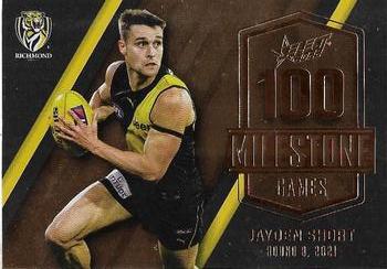 2022 Select AFL Footy Stars - AFL Milestone Games #MG67 Jayden Short Front